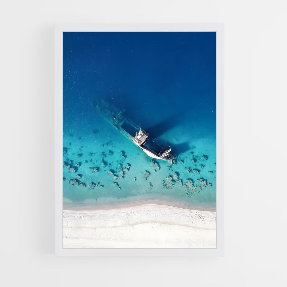 Poster Voyage en Mer Rouge – affiche Plongée sous-marine (vue 3)